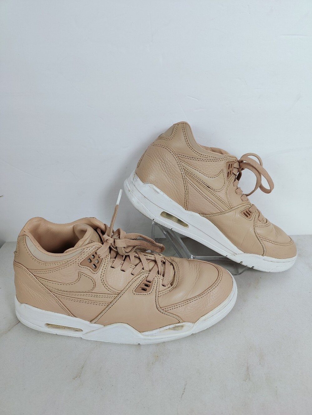 Nike Men's NikeLab Air Flight '89 'Vachetta Tan" Basketball Sneakers, Sz 9